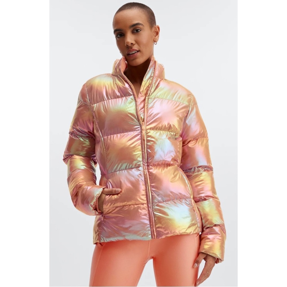 Fabletics Palmer Shine Puffer, size XL